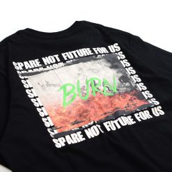 Alternative view of Burning - Black