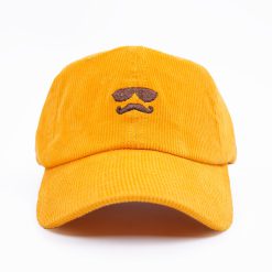 Alternative view of Mustache & Glasses - Yellow