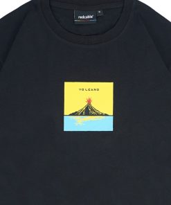Alternative view of Volcano - Black