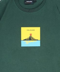 Alternative view of Volcano - Green